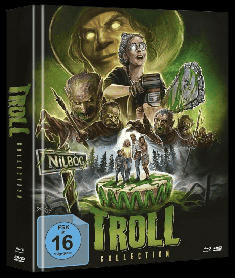 Troll 1+2 (Limited Mediabook, 2 Blu-ray's+DVD) [Blu-ray]