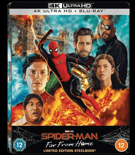 SPIDER-MAN - FAR FROM HOME - 4K ULTRA HD  STEELBOOK