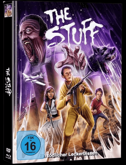 Larry Cohen's THE STUFF - Cover B - Limited Mediabook Blu-ray (+DVD) [Blu-ray]