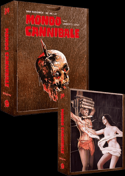 Mondo Cannibale - Uncut Holzbox Edition (DVD+blu-ray) (Cover B)
