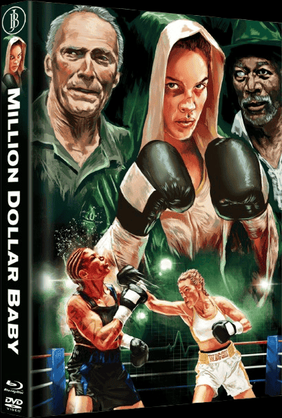 Million Dollar Baby - Limited 250 Edition (DVD+Blu-ray Disc) - Mediabook - Cover B