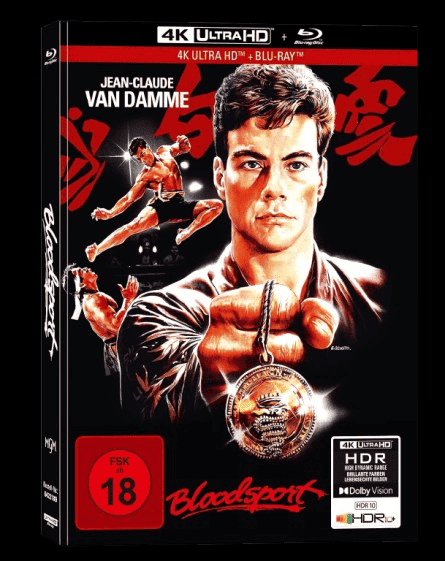 Bloodsport - Eine wahre Geschichte (Limited Mediabook Edition, 4K Ultra HD+Blu-ray, Cover A) (1988) [FSK 18] [4K Ultra HD]