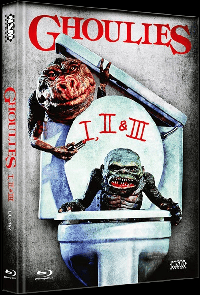 Ghoulies 1-3 (Limited Mediabook, 3 Discs) [FSK 18] [Blu-ray]