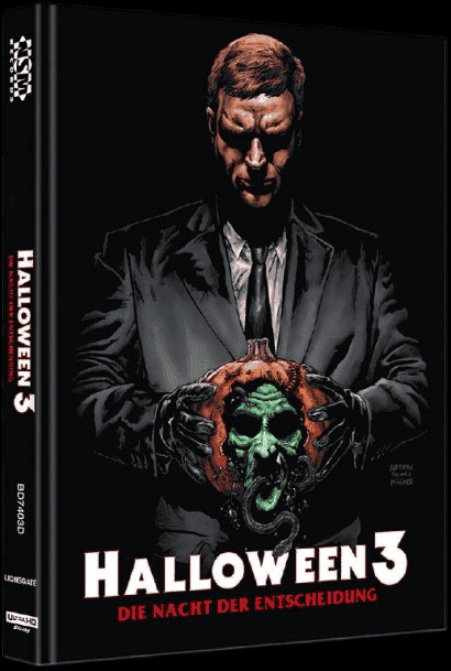 Halloween 3 - Season of the Witch (Limited Mediabook, 4K Ultra HD+Blu-ray, Cover D) (1982) [4K Ultra HD]