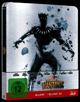 Black Panther - 3D & 2D - Blu-ray - Steelbook