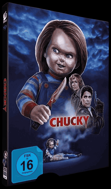 Chucky - Die Mörderpuppe (Limited Mediabook, 2 Discs, Cover A) (1988) [Blu-ray]
