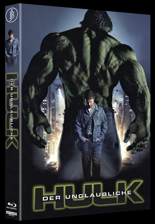 DER UNGLAUBLICHE HULK Mediabook 4K UHD Blu Ray Cover A