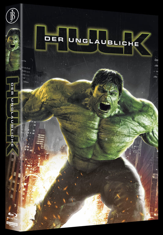 DER UNGLAUBLICHE HULK Mediabook 4K UHD Blu Ray Cover D