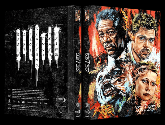 Sieben - Limited Uncut 333 Edition (DVD+Blu-ray Disc) - Mediabook - Cover B