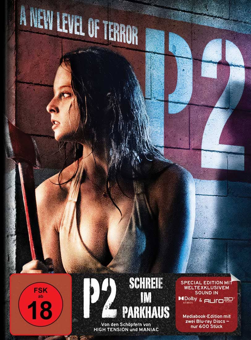 P2-SCHREIE IM PARKHAUS (2007, WES BENTLEY) Limitiertes MEDIABOOK Cover B (US ARTWORK) UNCUT (Blu-ray)