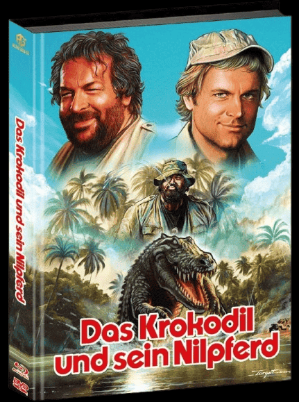 Das Krokodil und sein Nilpferd - Mediabook (Cover A) wattiert (Blu-ray + DVD)
