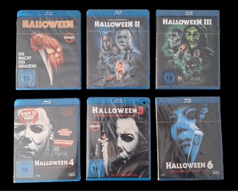 Halloween 1-6 als Bluray OVP