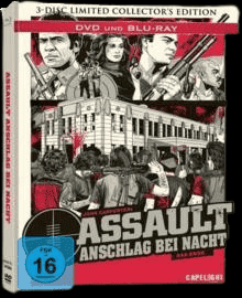 Assault - Anschlag bei Nacht (3 Disc Limited Collectors Edition, Mediabook) (1976) [Blu-ray]