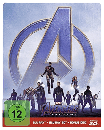 Avengers: Endgame - Steelbook - (2019) [3D Blu-ray]