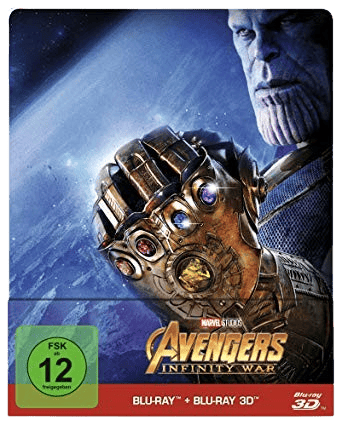 Avengers: Infinity War - Steelbook - (2018) [3D Blu-ray]