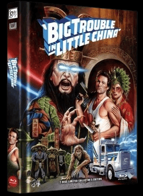 Big Trouble in Little China (Limited Mediabook, Blu-ray+DVD, Cover E) (1986) [Blu-ray]