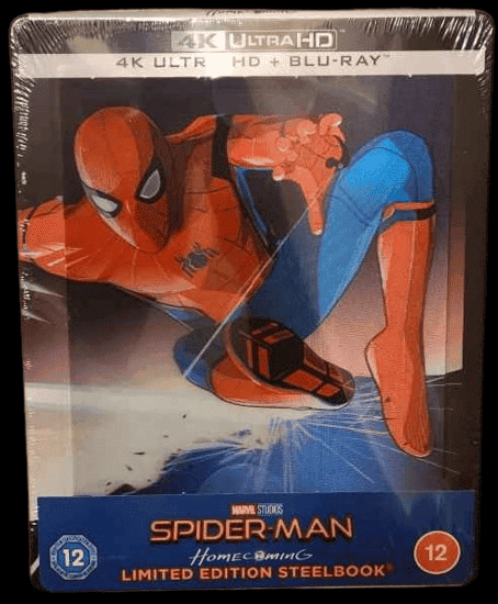 Spider-Man Homecoming 4K Lenticular-  STEELBOOK Blu-ray