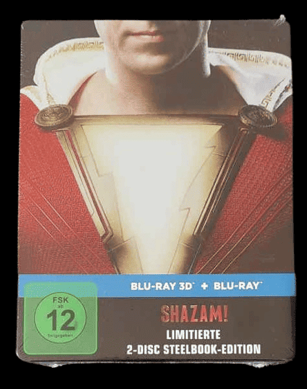 Shazam Steelbook (Blu-ray 2D + 3D) [Limited Edition]