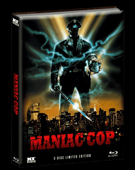 Maniac Cop (Limited Wattiertes Mediabook, Blu-ray+2 DVDs) (1988) [Blu-ray]