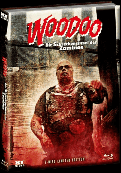 Woodoo - Die Schreckensinsel der Zombies (Limited Wattiertes Mediabook, Blu-ray+DVD, Cover C) (1979) [FSK 18] [Blu-ray]