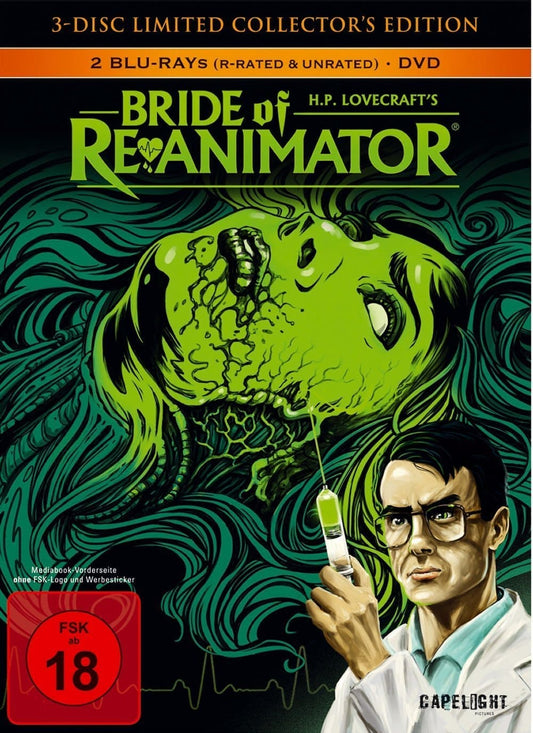 Bride of Re-Animator (Limited Collector's Edition Mediabook, Blu-ray+DVD) (1985) [FSK 18] [Blu-ray]