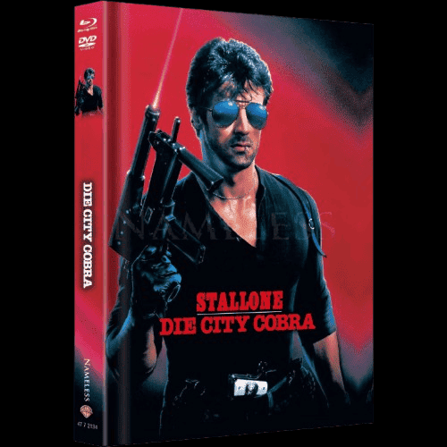 Die City Cobra (Uncut, Limited Mediabook, Blu-ray+DVD, Cover A) (1986) [FSK 18] [Blu-ray]