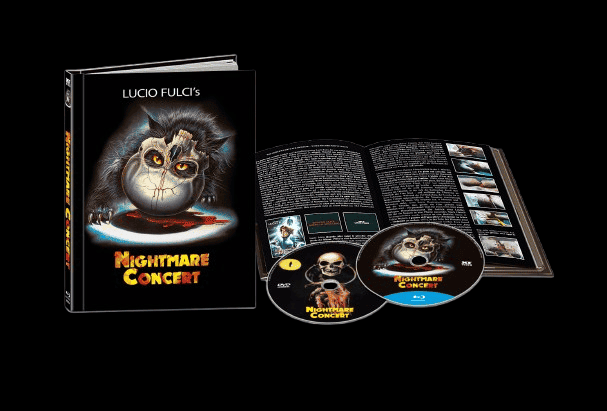 Nightmare Concert (Limited Mediabook, Blu-ray+DVD, Cover A) (1990) [FSK 18] [Blu-ray]