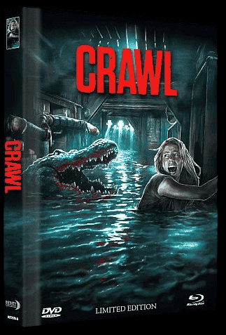 Crawl (Limited Mediabook, Blu-ray+DVD, Cover A) (2019) [Blu-ray]