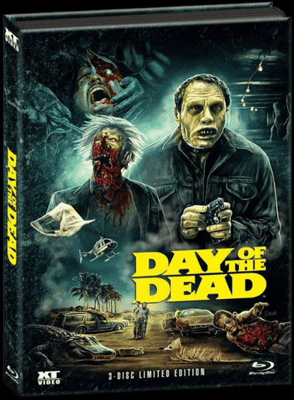 Day of the Dead (Limited Wattiertes Mediabook, Blu-ray+2 DVDs, Cover A) (1985) [FSK 18] [Blu-ray]