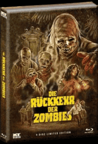 Die Rückkehr der Zombies (Limited Wattiertes Mediabook, 2 Blu-rays+2 DVDs, Cover B) (1980) [FSK 18] [Blu-ray]
