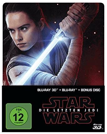 Star Wars: Die letzten Jedi -Steelbook  [3D Blu-ray]
