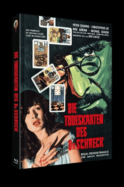 Die Todeskarten des Dr. Schreck (Limited Mediabook, Blu-ray+DVD, Cover A) (1965) [Blu-ray]