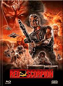 Red Scorpion (Limited Mediabook, Blu-ray+DVD, Cover A) (1989) [FSK 18] [Blu-ray]