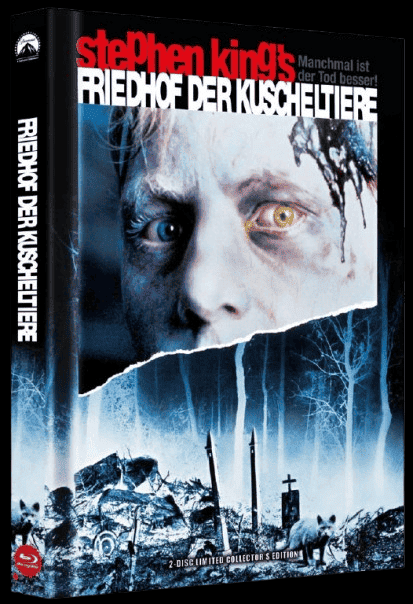 Friedhof der Kuscheltiere (Limited Mediabook, Blu-ray+DVD, Cover A) (1989) [FSK 18] [Blu-ray]