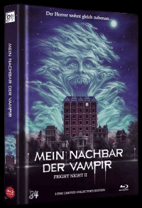 Fright Night 2 - Mein Nachbar, der Vampir (Limited Mediabook, Blu-ray+DVD) + AUSTAUSCH DISK (1988) [FSK 18] [Blu-ray]