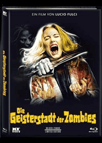 Die Geisterstadt der Zombies (Limited Mediabook, Blu-ray+DVD, Cover C) (1981) [FSK 18] [Blu-ray]