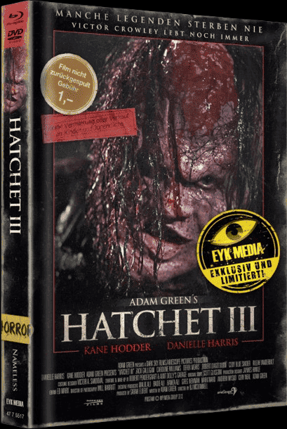 Hatchet III (Limited Mediabook, Blu-ray+DVD, Cover C) (2013) [FSK 18] [Blu-ray]