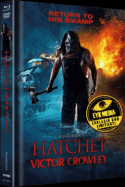 Hatchet 4 - Victor Crowley (Limited Mediabook, Blu-ray+DVD, Cover A) (2017) [FSK 18] [Blu-ray]