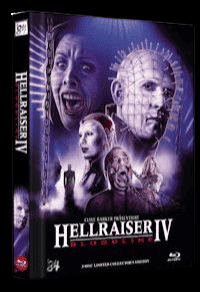 Hellraiser IV (Limited Mediabook,4K Ultra HD+Blu-ray+DVD, Cover H) (1996) [FSK 18] [4K Ultra HD]