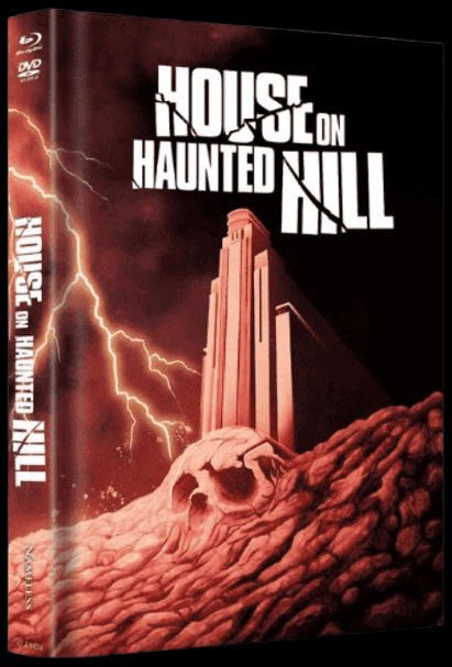 House on Haunted Hill (Limited Mediabook, Blu-ray+DVD, Cover B) (1999) [Blu-ray]