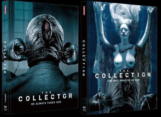 The Collector + The Collection (Limited Mediabook, Blu-ray+DVD, jeweils im Cover A) (2009) (2012) [FSK 18] [Blu-ray] BEIDE OFFEN im TADELLOSEM SAMMLERZUSTAND