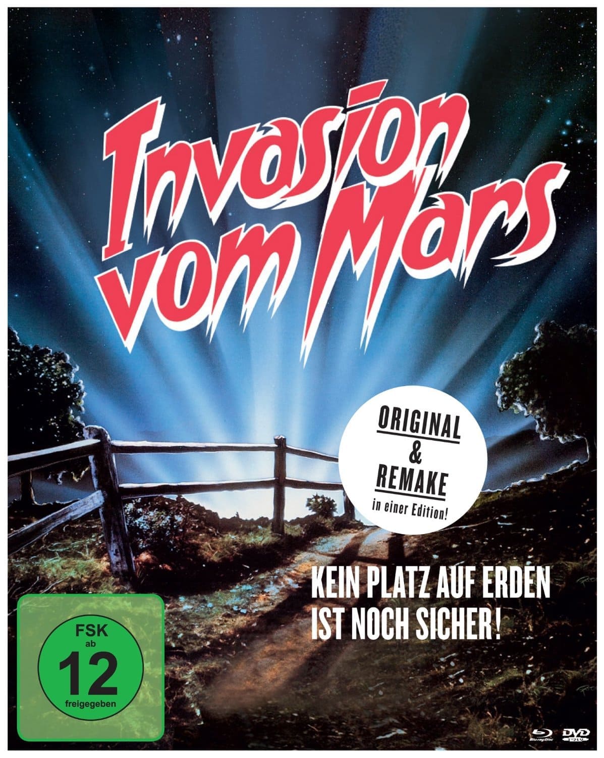 Invasion vom Mars (Limited Mediabook, Blu-ray + 2 DVDs) (1986) [Blu-ray]