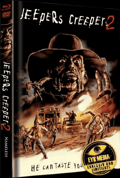 Jeepers Creepers 2 (Limited Mediabook, Blu-ray+DVD, Cover B) (2003) [Blu-ray]
