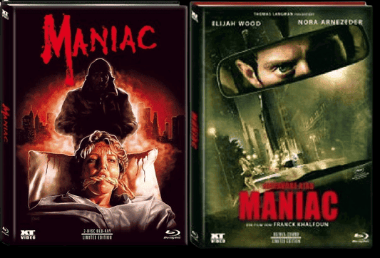 Maniac Orginal (1980) + Maniac Remake (2012) jeweils im Mediabook