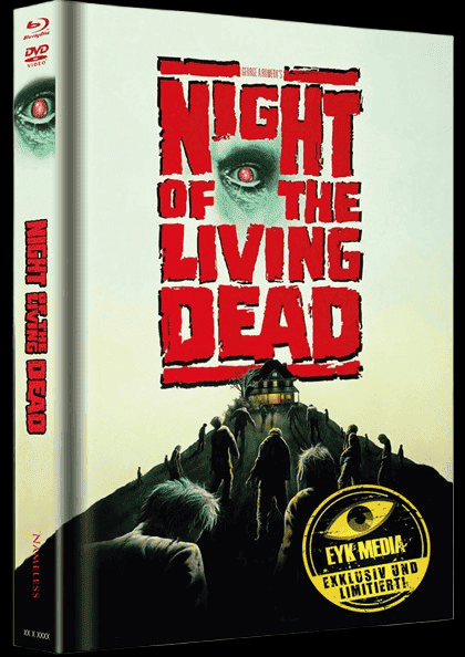 Night of the Living Dead (Limited Mediabook, Blu-ray+DVD, Cover C) (1990) [FSK 18] [Blu-ray]