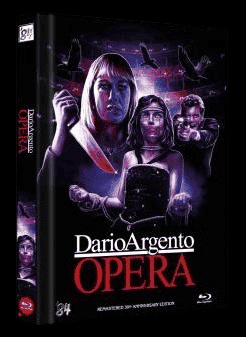 Opera - Terror in der Oper (Limited 4 Disc Mediabook, 2 Blu-ray's+2 DVDs) (1987) [Blu-ray]