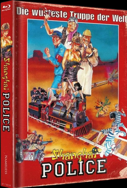 Shanghai Police (Limited Mediabook, 3 Discs, Cover D) (1986) [FSK 18] [Blu-ray]