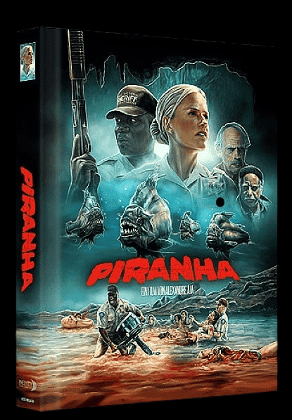 Piranha (Limited Mediabook, Blu-ray+DVD, Cover A) (2010) [FSK 18] [Blu-ray]