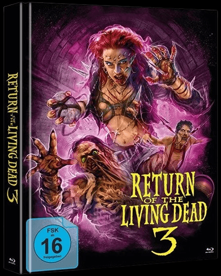 Return of the Living Dead 3 (Limited Mediabook, 2 Blu-rays, Cover B) (1993) [FSK 18] [Blu-ray]