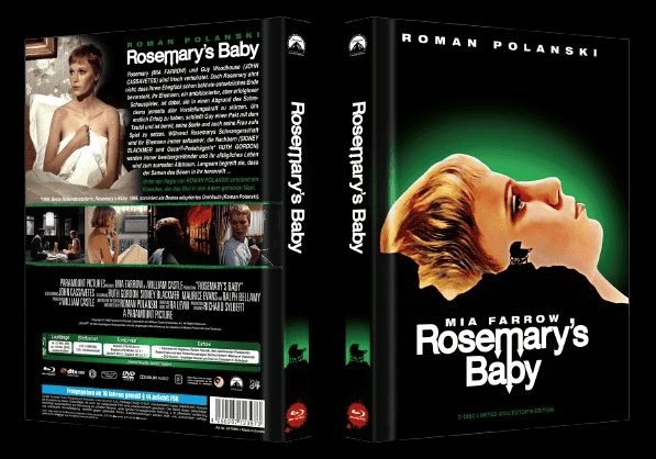 Rosemary's Baby (Limited Mediabook, Blu-ray+DVD, Cover A) (1968) [Blu-ray]